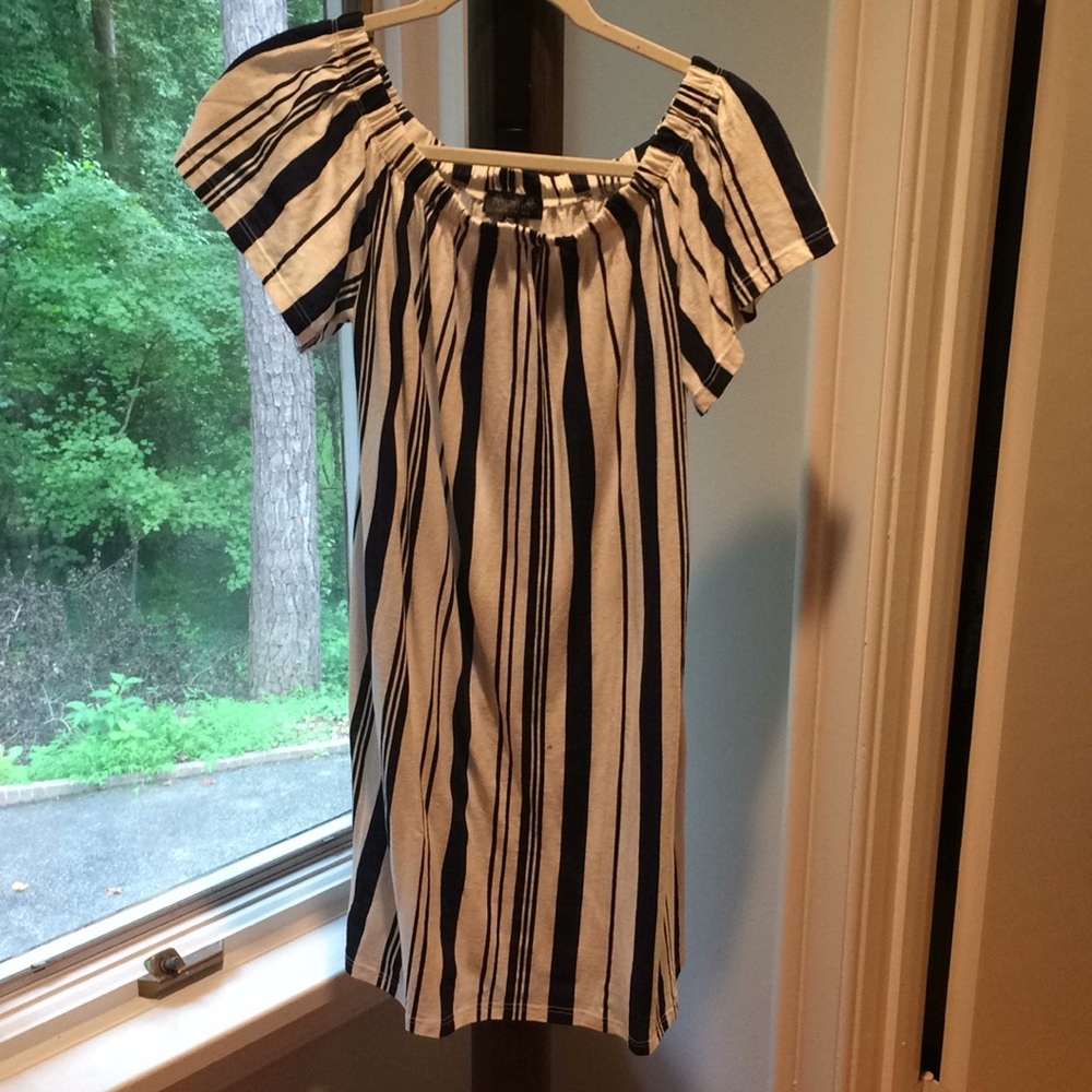 Topshop Off the Shoulder Dress